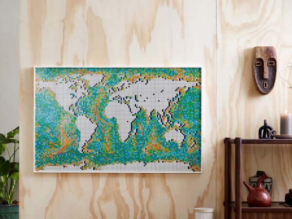 31203_alt16 Lego Art 31203 - Harta lumii