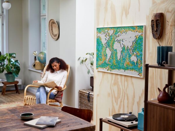 31203_alt19 Lego Art 31203 - Harta lumii