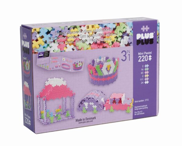 Plus Plus Pastel 3 In 1 - 220 Piese - PP3712