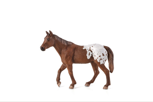 387150_APPALOOSA_STALLION_CHESTNUT_BLANKET Figurina Cal Appaloosa