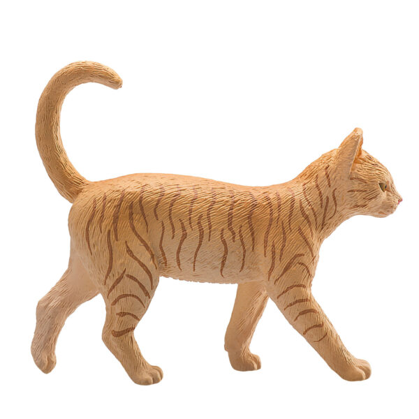 387283_Cat_Ginger_Tabby_1 Figurina Pisica tarcata aurie - MJ387283