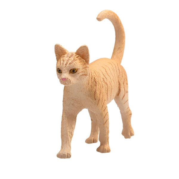 387283_Cat_Ginger_Tabby_5 Figurina Pisica tarcata aurie - MJ387283
