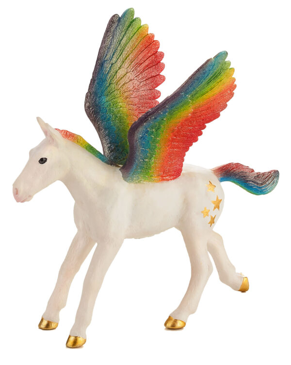 387361_Pegasus_Baby_Rainbow Figurina Pegasus Pui curcubeu