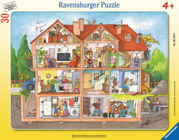 Puzzle Inauntrul Casei