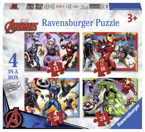 Puzzle Avengers 12/16/20/24 Piese