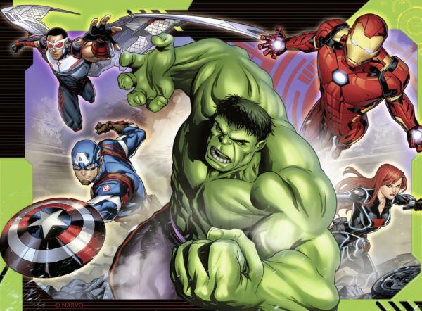 Puzzle Avengers 12/16/20/24 Piese - RVSPC06942