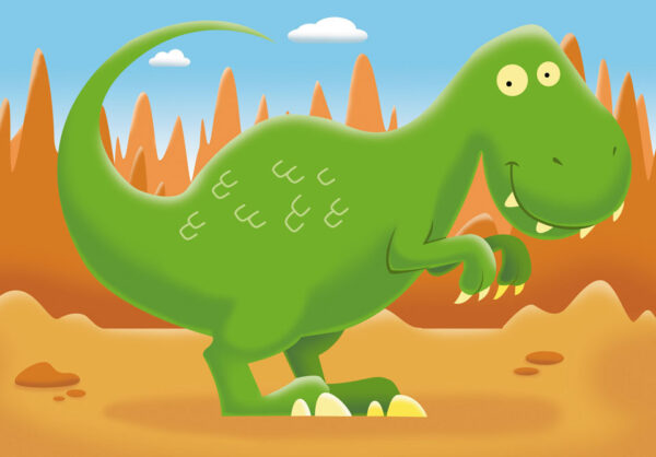 Puzzle Dinozauri, 2/3/4/5 Piese - RVSPC07289