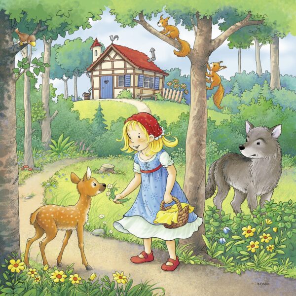 PUZZLE PERSONAJE DISNEY, 3x49 PIESE - RVSPC08051