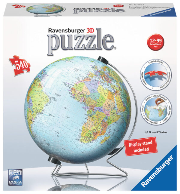 4005556124367 PUZZLE 3D PAMANTUL