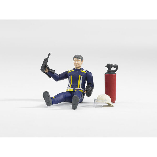 BRUDER - FIGURINA POMPIER CU ACCESORII - BR60100