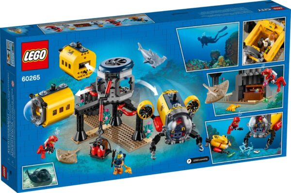 Lego City 60265 - Baza de explorare a oceanului
