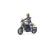 BRUDER - MOTOCICLETA SCRAMBLER DUCATI FULL THROTTLE CU SOFER - BR63053