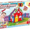 Supermag 3D - Jucarie Cu Magnet Casuta - 60 Piese
