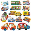 PUZZLE-URI SET VEHICULE - HE28535