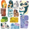 PUZZLE-URI ANIMALUTE CU PUI - HE28542