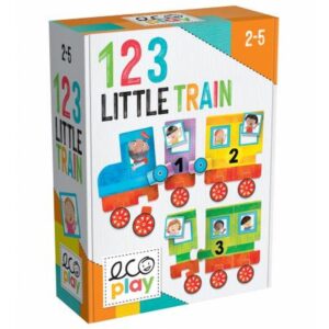 PUZZLE MICUL TREN 123
