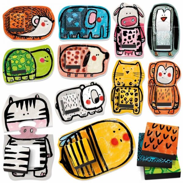 PUZZLE-URI SA POTRIVIM ANIMALELE - HE28610