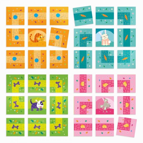 PUZZLE AJUTA CATELUL SA EVADEZE DIN LABIRINT - HE51296