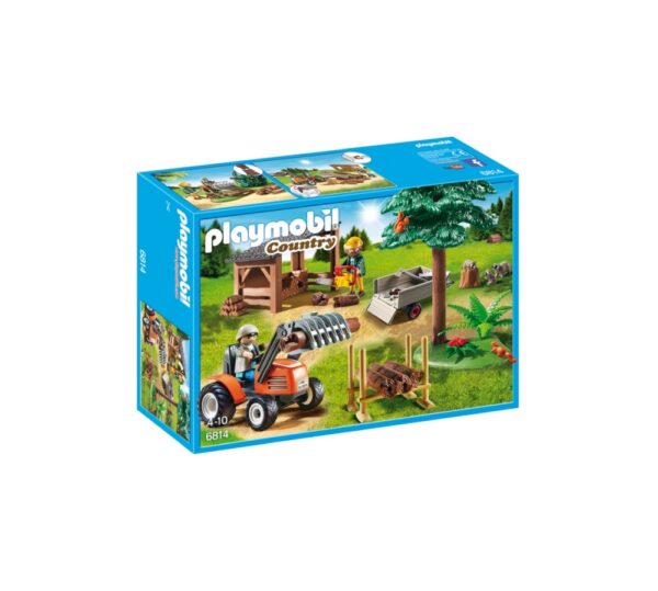 DEPOZIT DE CHERESTEA CU TRACTOR