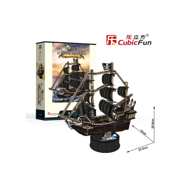 PUZZLE 3D NAVA QUEEN ANNE 100 PIESE - CUT4035h