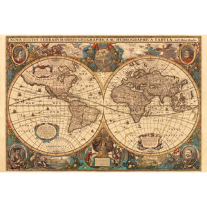 PUZZLE HARTA ANTICA A LUMII