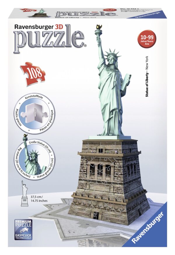produs_1437728556 PUZZLE 3D STATUIA LIBERTATII 108 PIESE