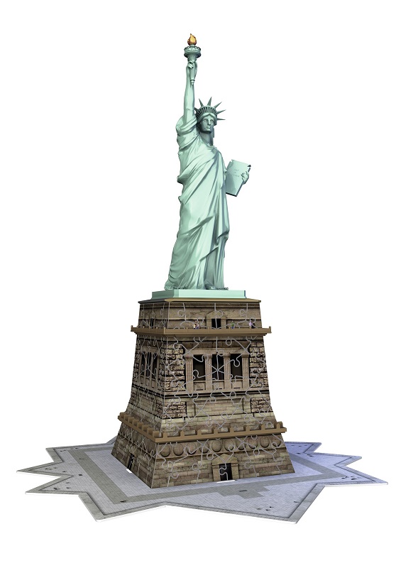produs_1437728673 PUZZLE 3D STATUIA LIBERTATII 108 PIESE - RVS3D12584