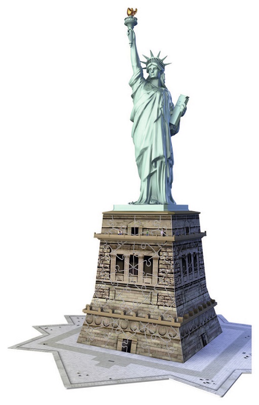 produs_1437728682 PUZZLE 3D STATUIA LIBERTATII 108 PIESE - RVS3D12584