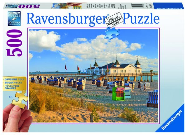 Puzzle Sezlonguri Pe Plaja