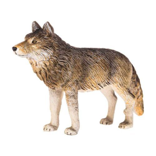 Figurina Lup Cenusiu