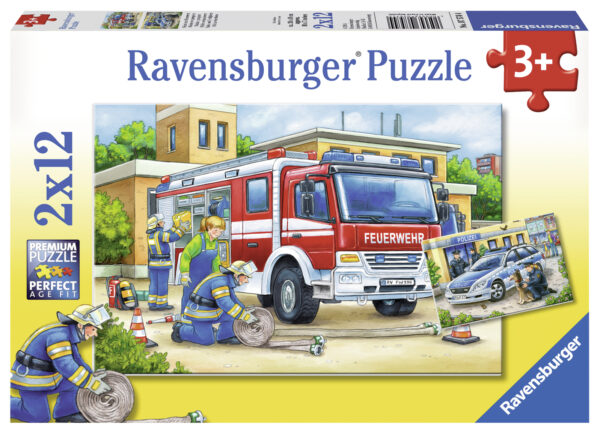 PUZZLE POLITIE SI POMPIERI