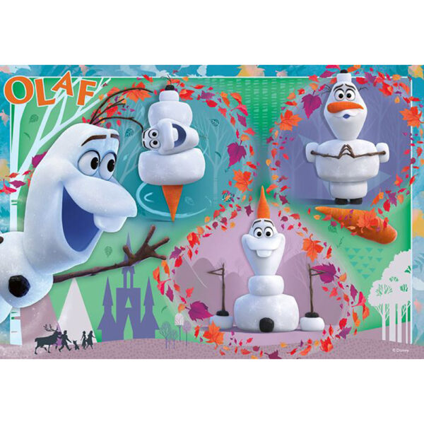 PUZZLE OLAF, 2x12 PIESE - RVSPC05153