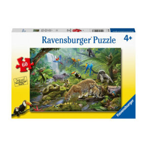 PUZZLE ANIMALE IN PADUREA TROPICALA