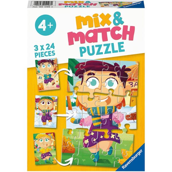 PUZZLE MIX&MATCH HAINE COLORATE