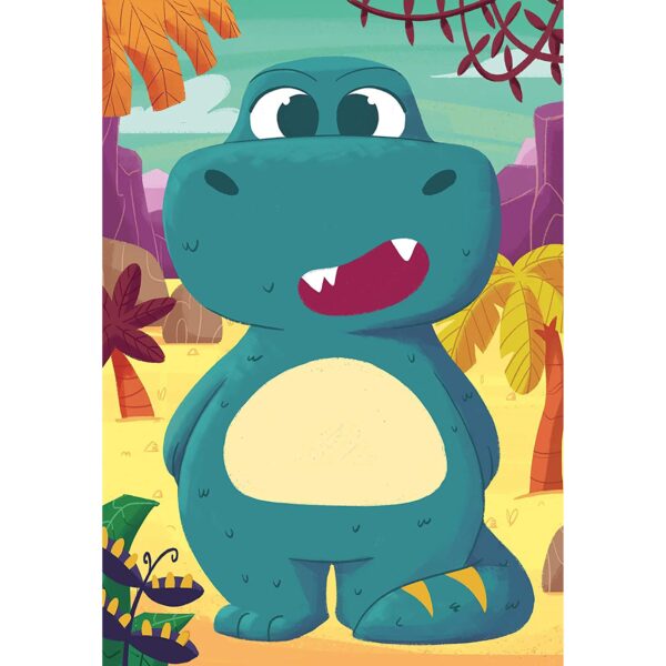 PUZZLE MIX&MATCH DINOZAURI, 3x24 PIESE - RVSPC05197