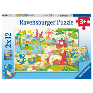 PUZZLE PRIETENII MEI DINOZAURII