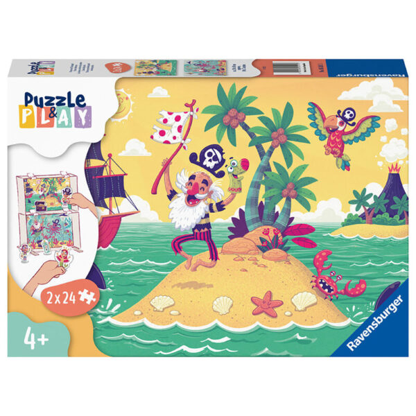 PUZZLE SI JOC AVENTURA PIRATILOR