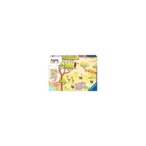 PUZZLE SI JOC ANIMALE DIN SAFARI