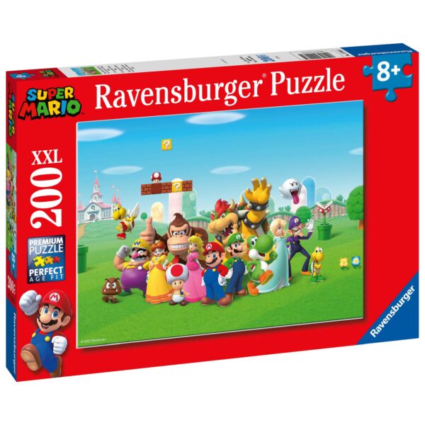 PUZZLE SUPER MARIO, 200 PIESE - RVSPC12993