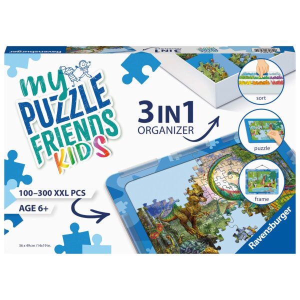 ORGANIZATOR ALBASTRU 3 IN 1 PENTRU PUZZLE - RVSPC13274