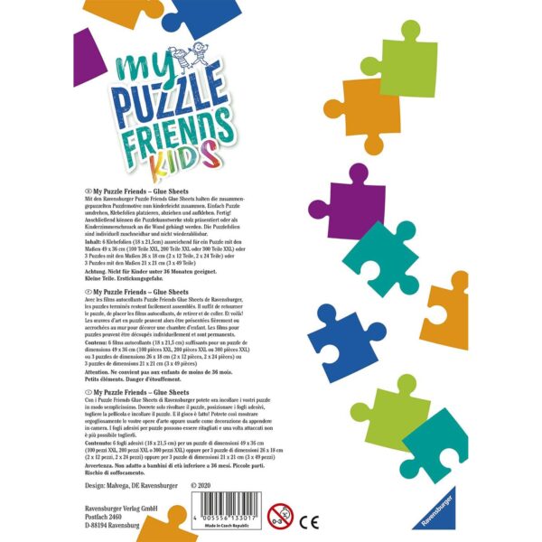 FOLII CU LIPICI PENTRU PUZZLE - RVSPA13301