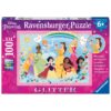 PUZZLE PRINTESELE DISNEY, 100 PIESE GLITTER - RVSPC13326