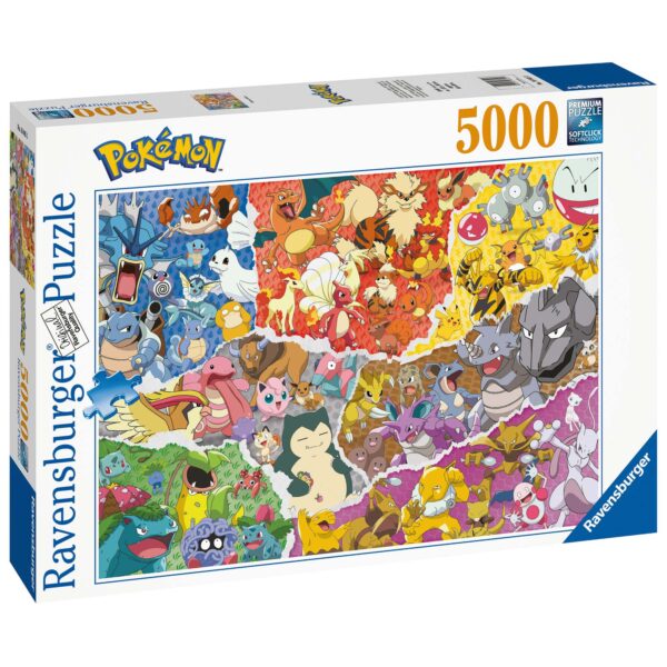 PUZZLE POKÉMON, 5000 PIESE - RVSPA16845