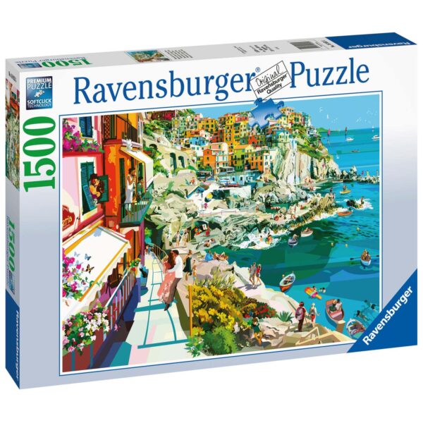 PUZZLE ROMANTISM IN CINQUE TERRE, 1500 PIESE - RVSPA16953