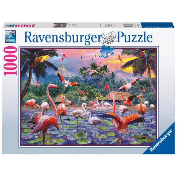 PUZZLE FLAMINGO