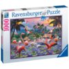 PUZZLE FLAMINGO, 1000 PIESE - RVSPA17082