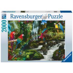 PUZZLE PAPAGALI IN JUNGLA