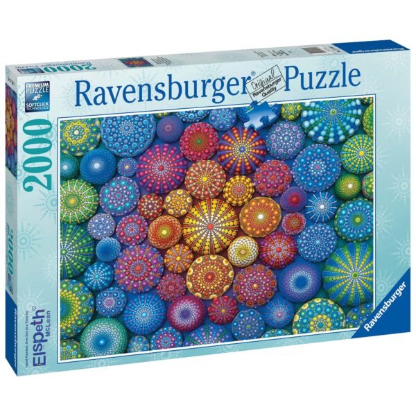 PUZZLE MANDALA CURCUBEU, 2000 PIESE - RVSPA17134