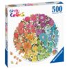 PUZZLE CERC FLORI, 500 PIESE - RVSPA17167