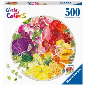 PUZZLE CERC FRUCTE SI LEGUME